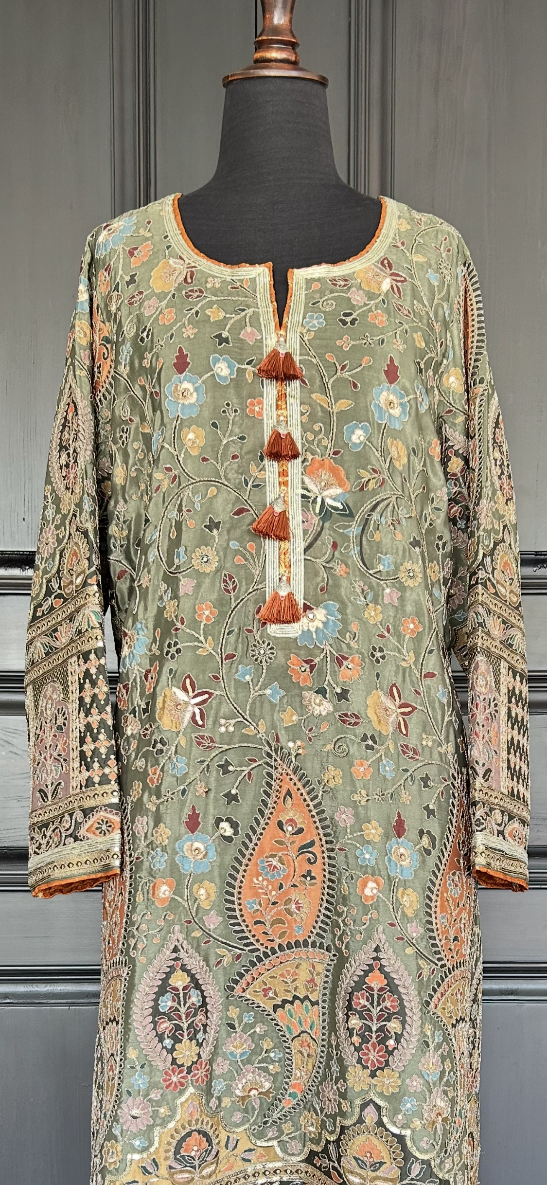 Green flora (shirt only)