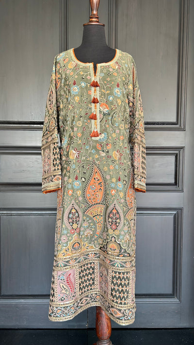 Green flora (shirt only)