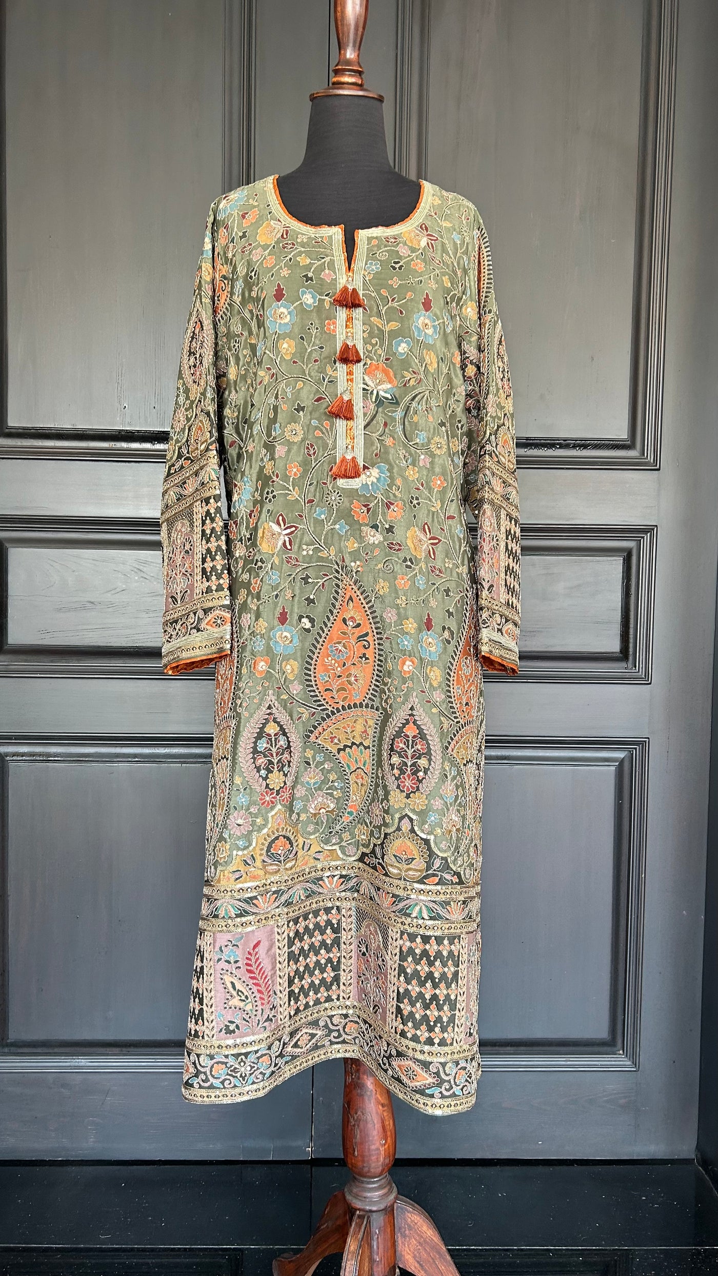 Green flora (shirt only)