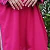 Fushia Cut Work